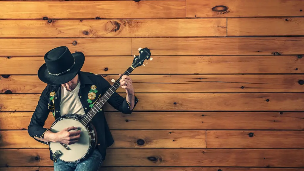 músico, canción country, banjo, Pixabay