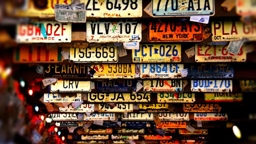 Numerología: Placas patentes y matrículas de vehículos