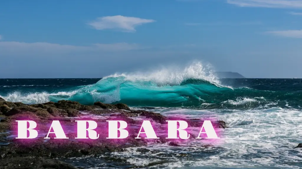 Las Barbaras tienen un espíritu indomable como el mar