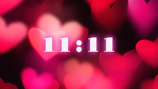 11:11 mensaje de amor