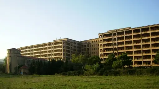 Antiguo Hospital del Tórax de Cataluña, actual Parque Audiovisual de Cataluña